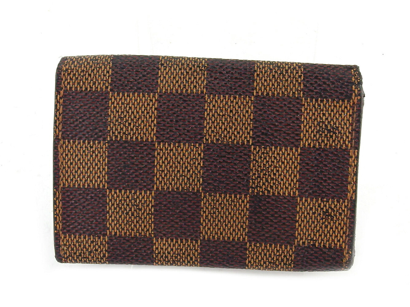 LOUIS VUITTON Key case Key holder N62630 Brown beige gold Multicles6
