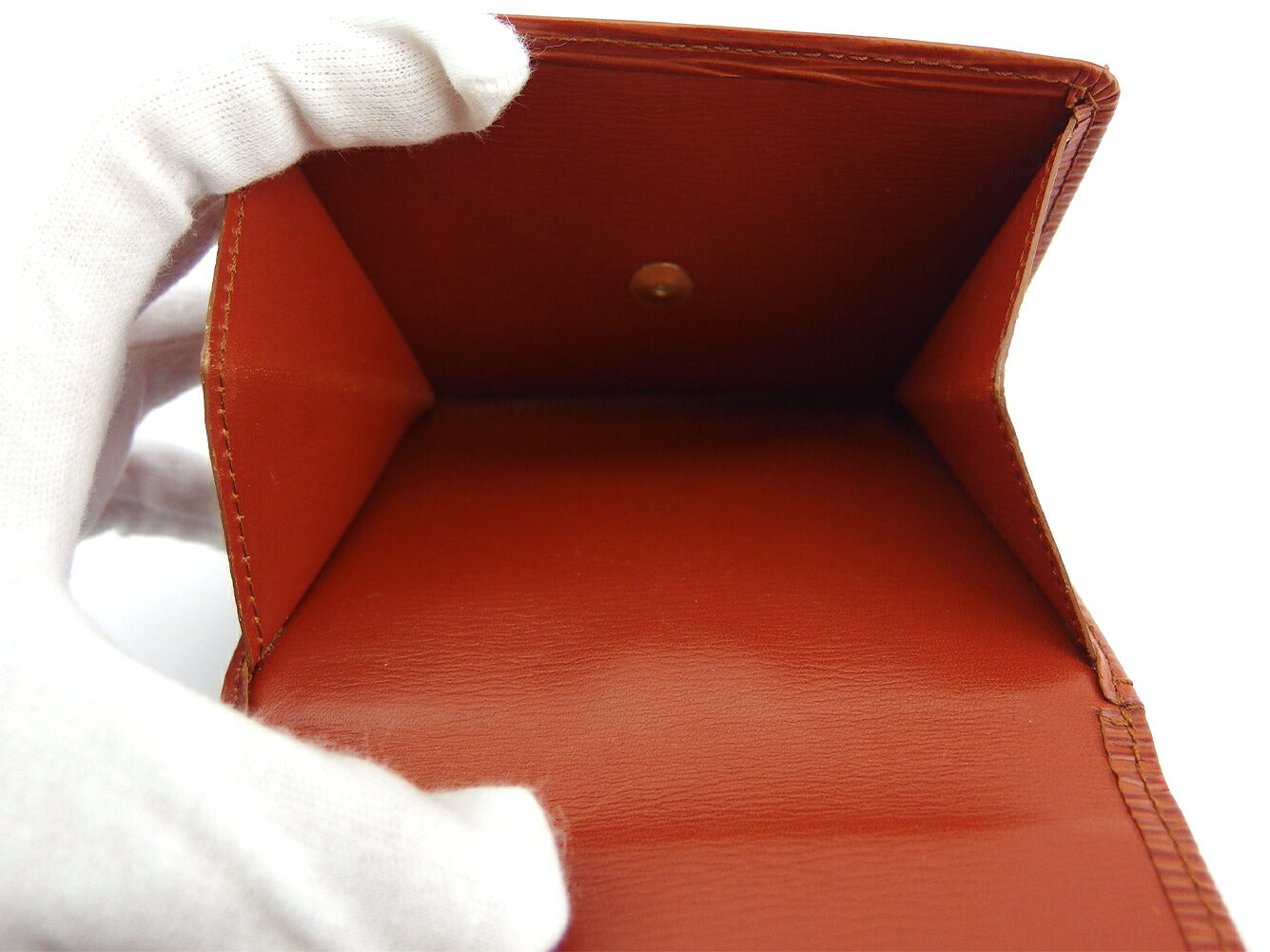 LOUIS VUITTON Bifold Wallet M63483 Brown Porte Monnaie Billets Cartes Credit
