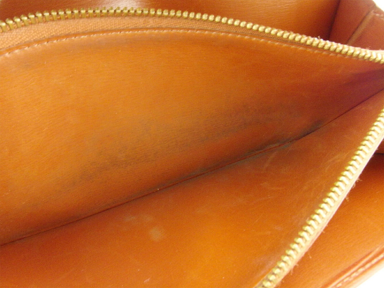 LOUIS VUITTON Long Wallet Purse M63573 Brown gold Pochette Porto Monécredi