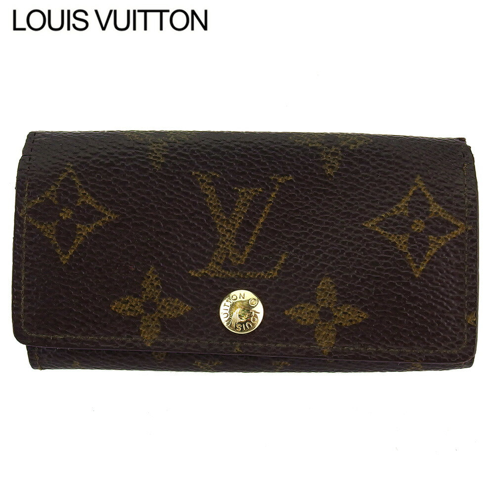 LOUIS VUITTON Key case Key holder M62631 Brown Multicles4
