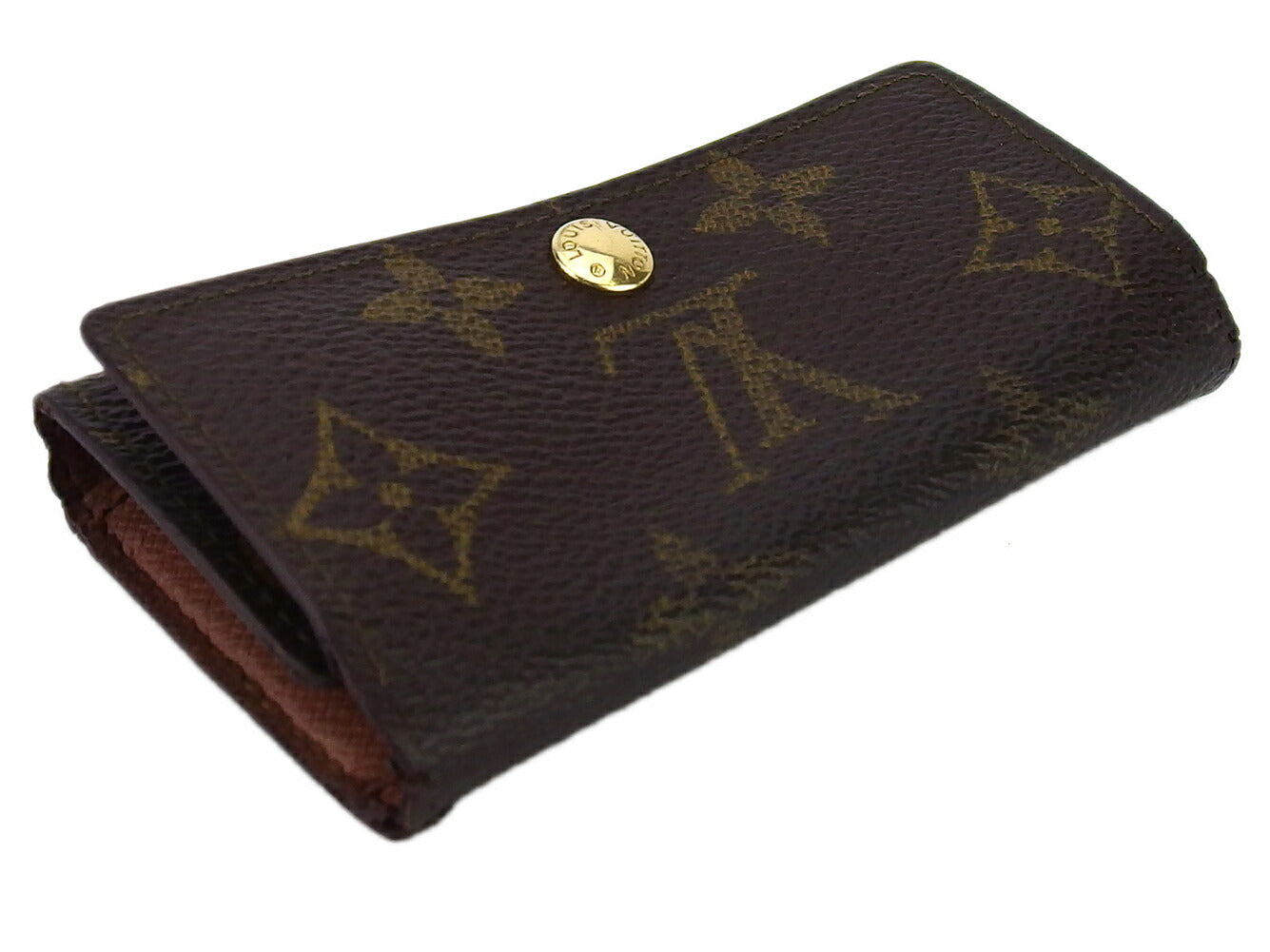 LOUIS VUITTON Key case Key holder M62631 Brown Multicles4