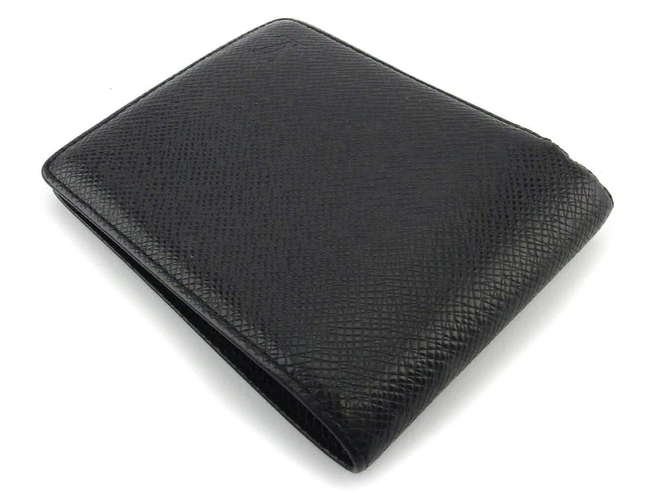 LOUIS VUITTON Bill Compartment M30422 black Porte Billets 3 Vole