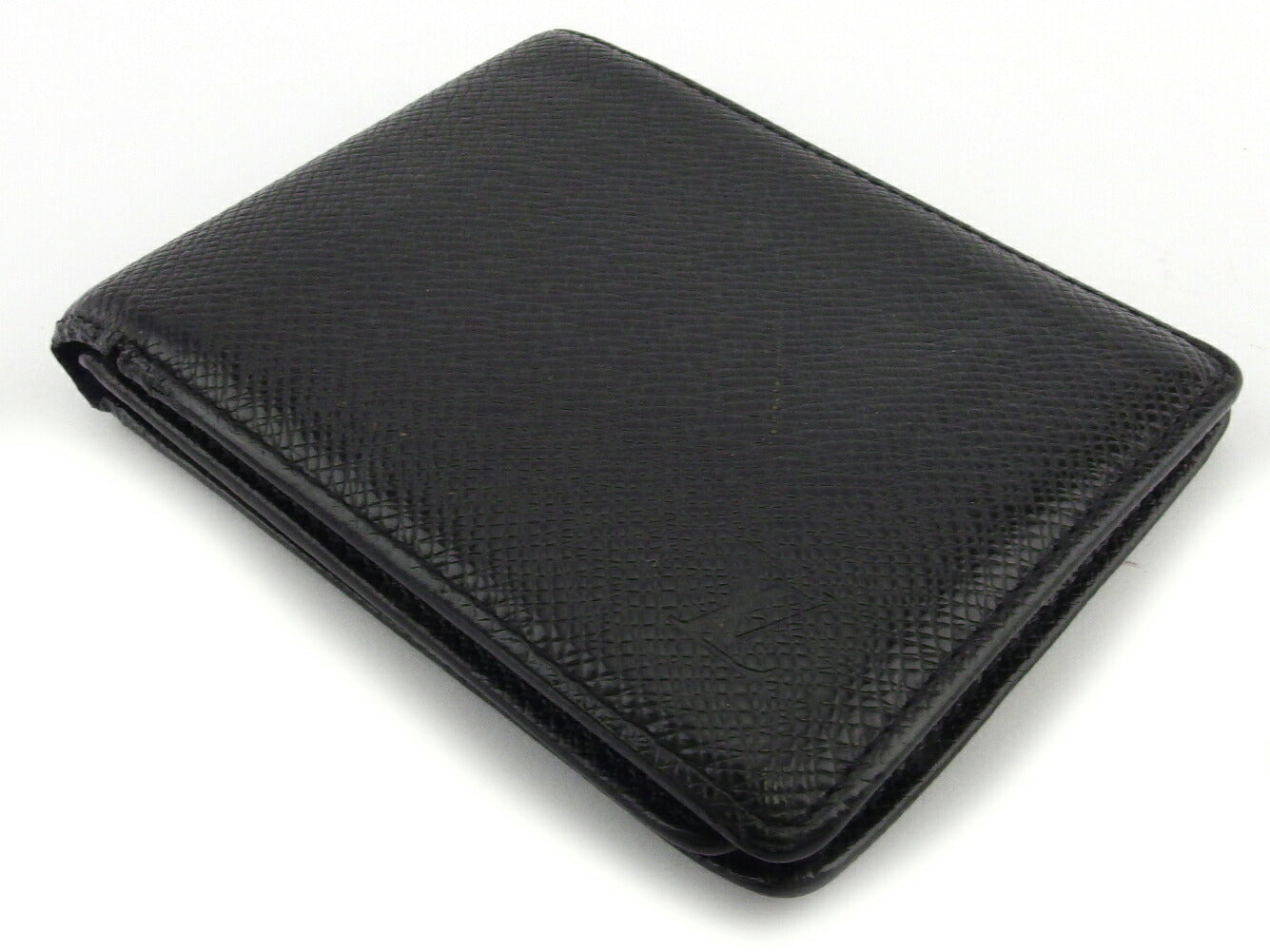 LOUIS VUITTON Bill Compartment M30422 black Porte Billets 3 Vole