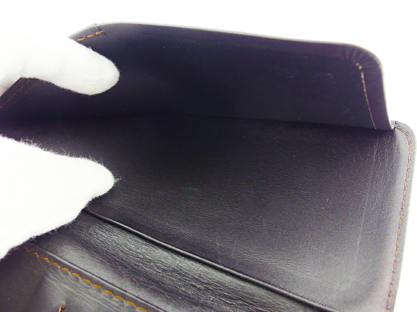 LOUIS VUITTON Bill Compartment M92999 Brown Porte Valeurs Cartes Credit