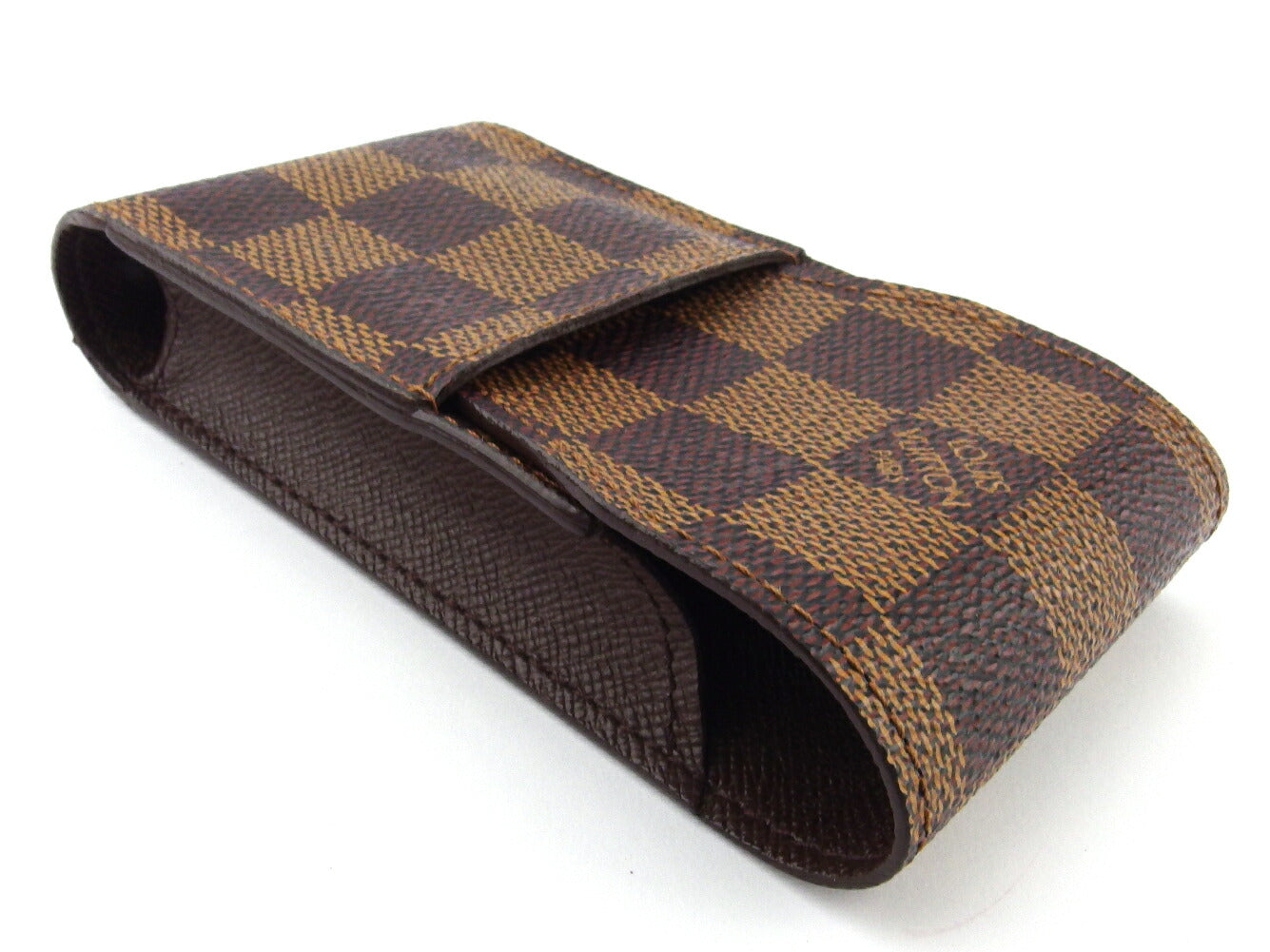 LOUIS VUITTON Cigarette case N63024 Brown beige Etui cigarette