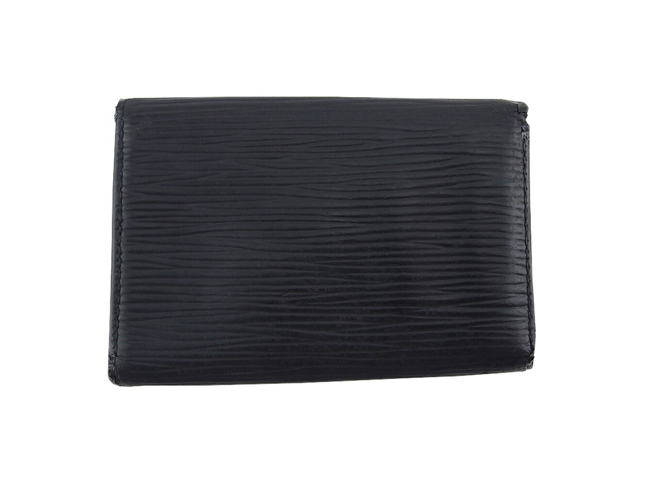 LOUIS VUITTON Key case Key holder M63812 Black gold Multicles6