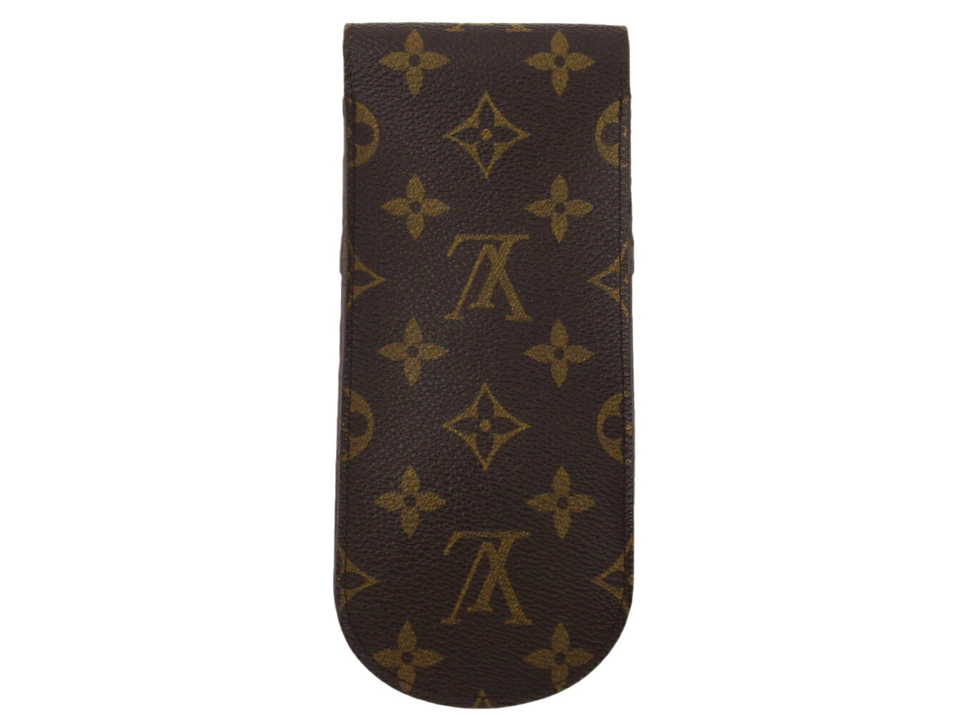 LOUIS VUITTON glasses case M62970 Brown beige Etui lunet mule