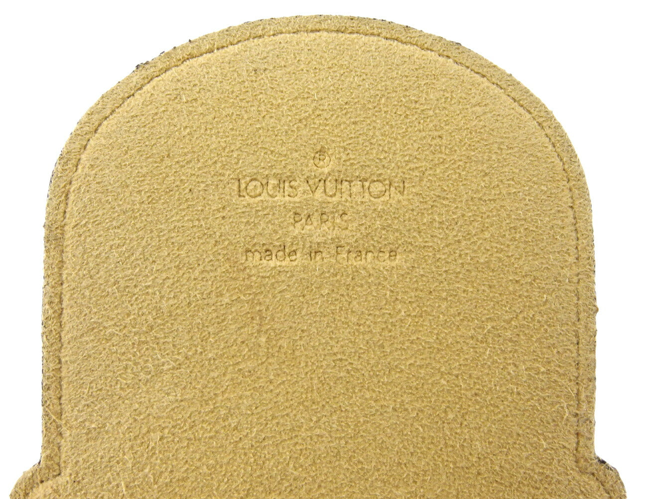 LOUIS VUITTON glasses case M62970 Brown beige Etui lunet mule