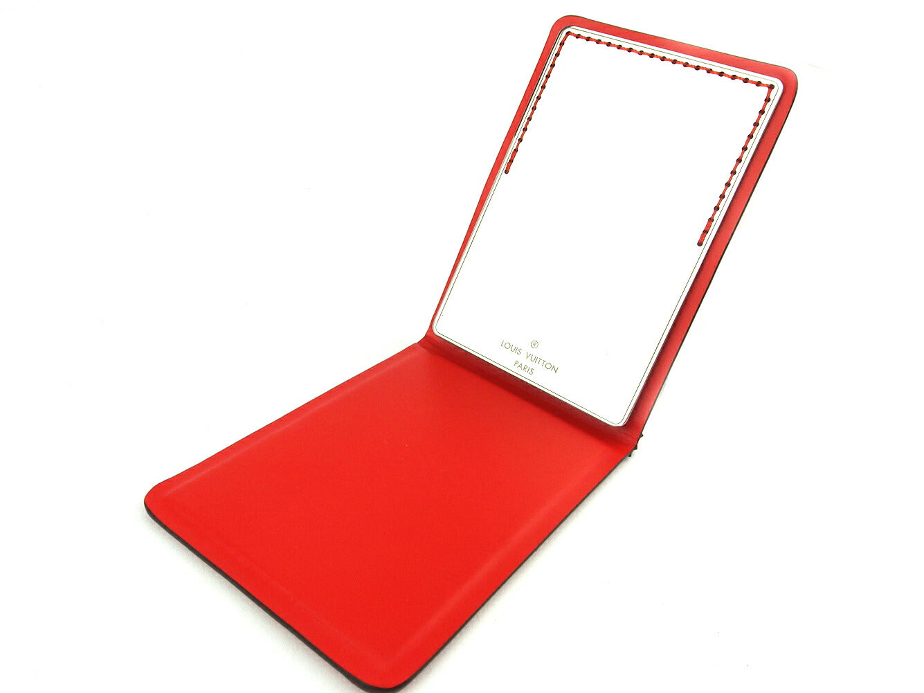 LOUIS VUITTON Hand mirror, compact GI0246 Pink red Miroir Nomad Orelyan