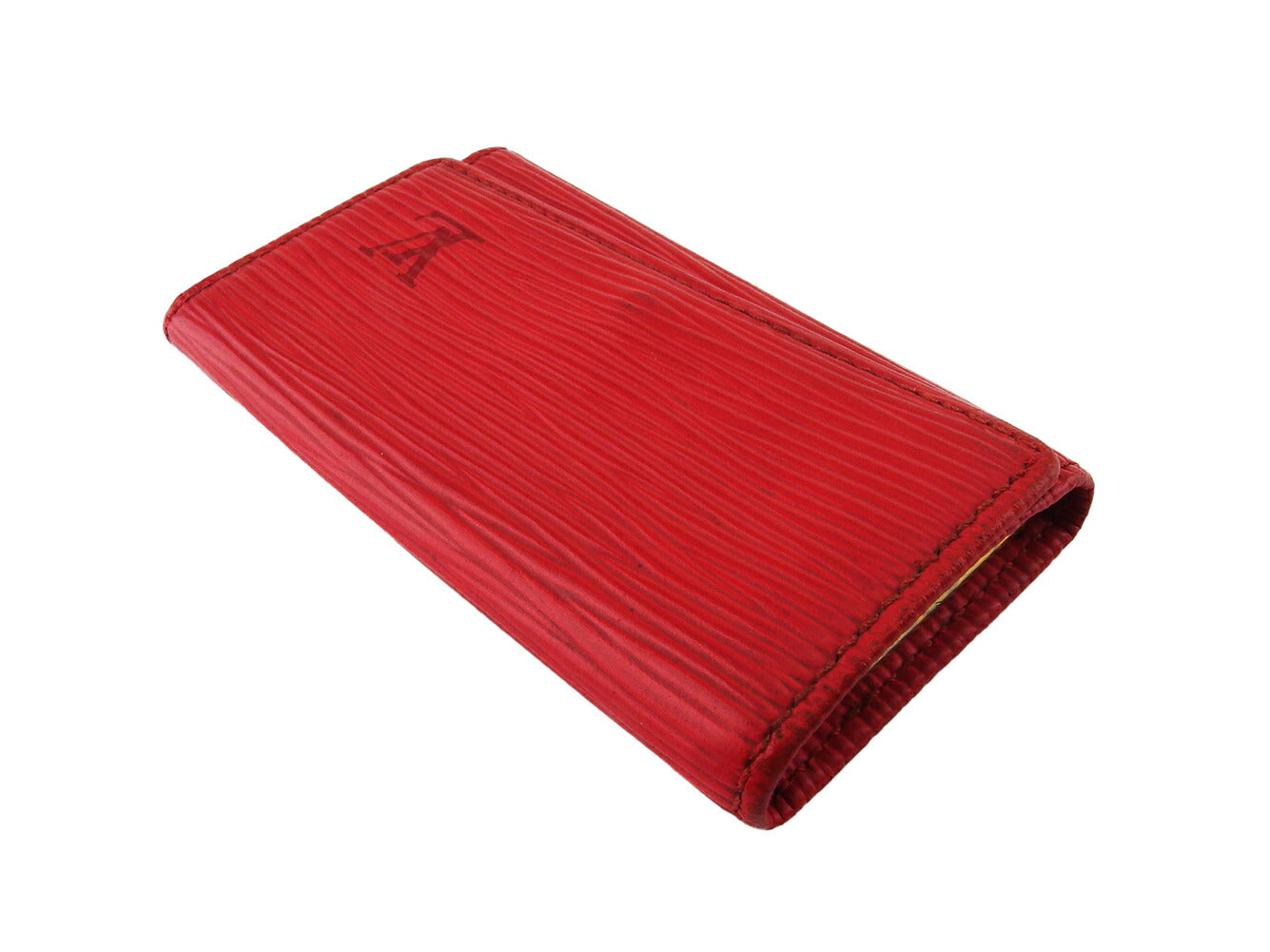LOUIS VUITTON Key case Key holder M63827 Red gold Multicles4