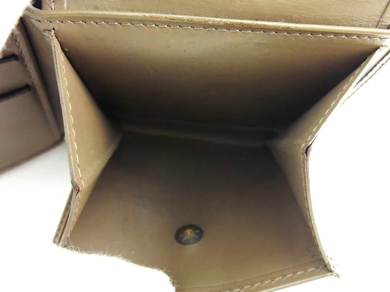 LOUIS VUITTON Bifold Wallet Gray gray Porte Billets Cartes Crdit Monet