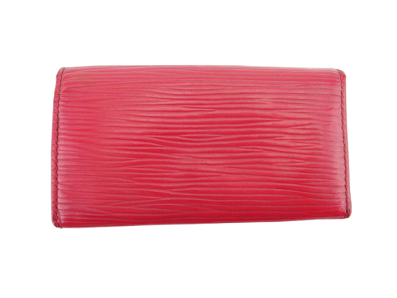 LOUIS VUITTON Key case Key holder M63827 Red gold Multicles4