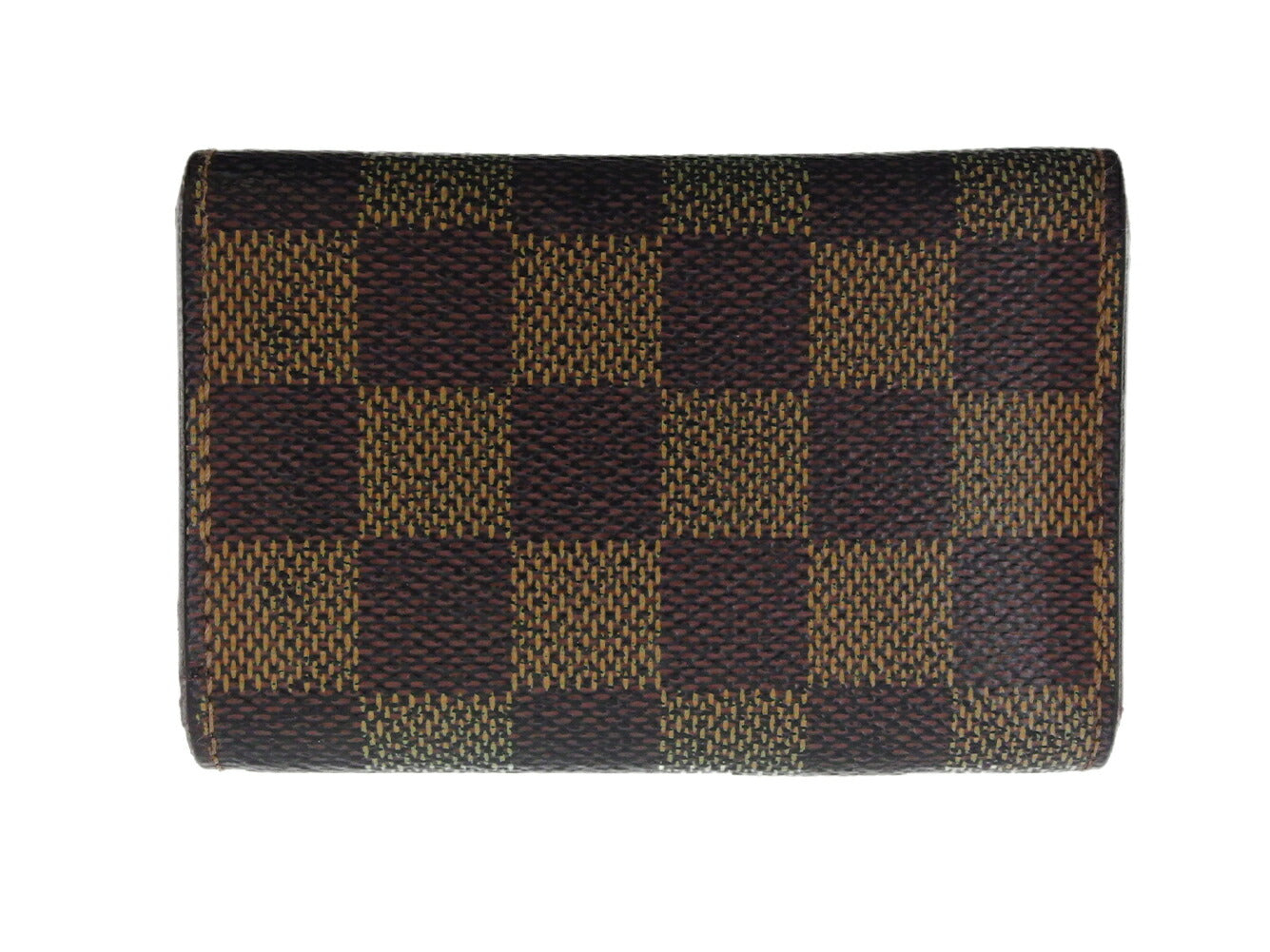 LOUIS VUITTON Key case Key holder N62630 Brown beige gold Multicles6