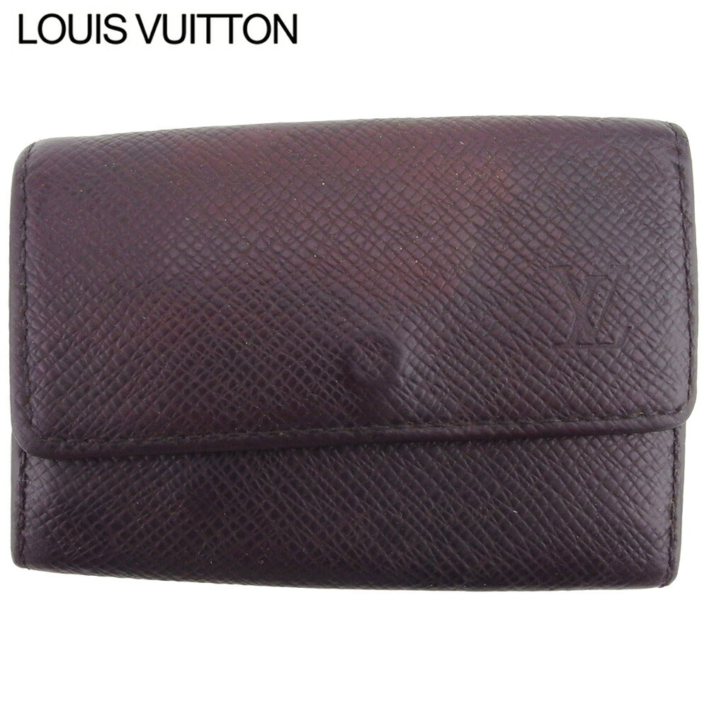 LOUIS VUITTON Key case Key holder M30536 Brown purple gold Multicles6