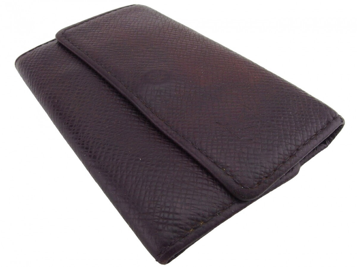 LOUIS VUITTON Key case Key holder M30536 Brown purple gold Multicles6