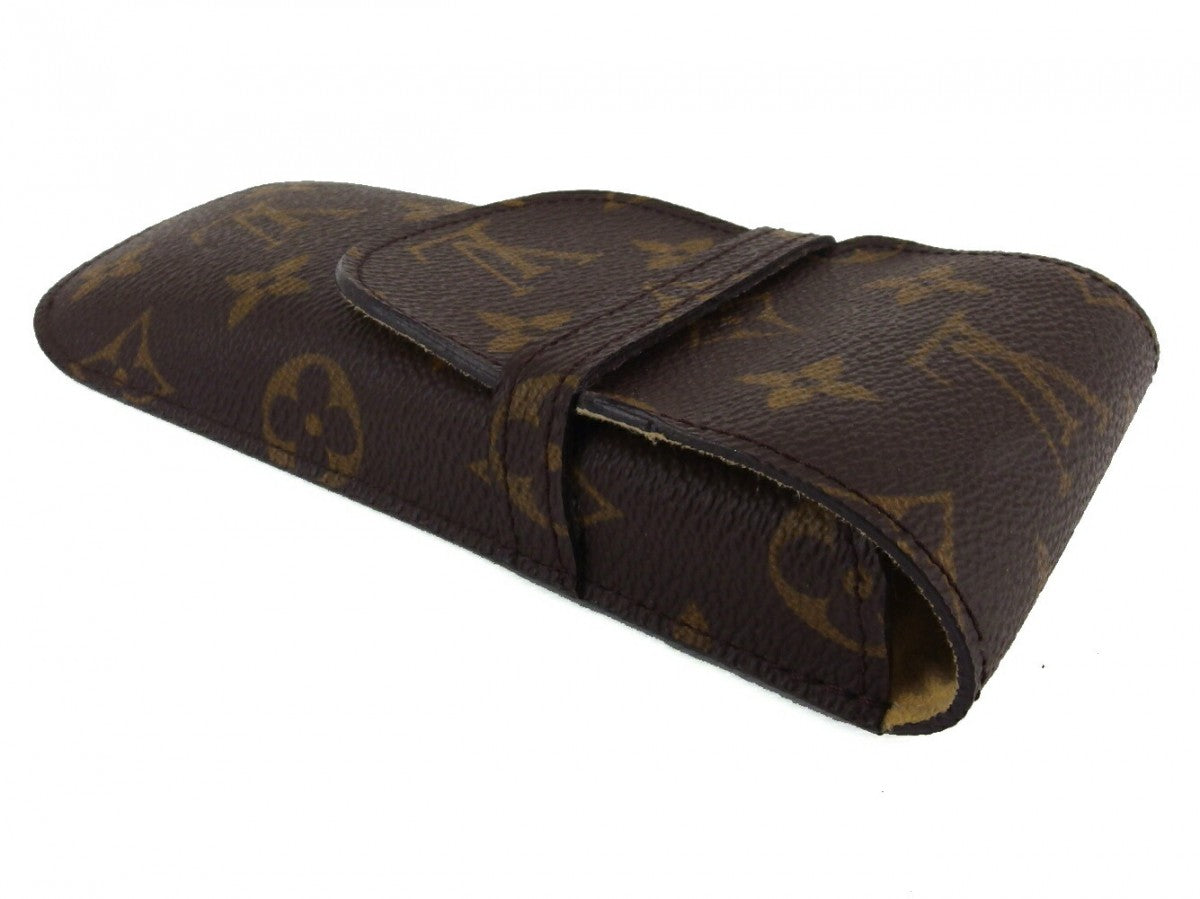 LOUIS VUITTON glasses case M62970 Brown beige Etui lunet mule