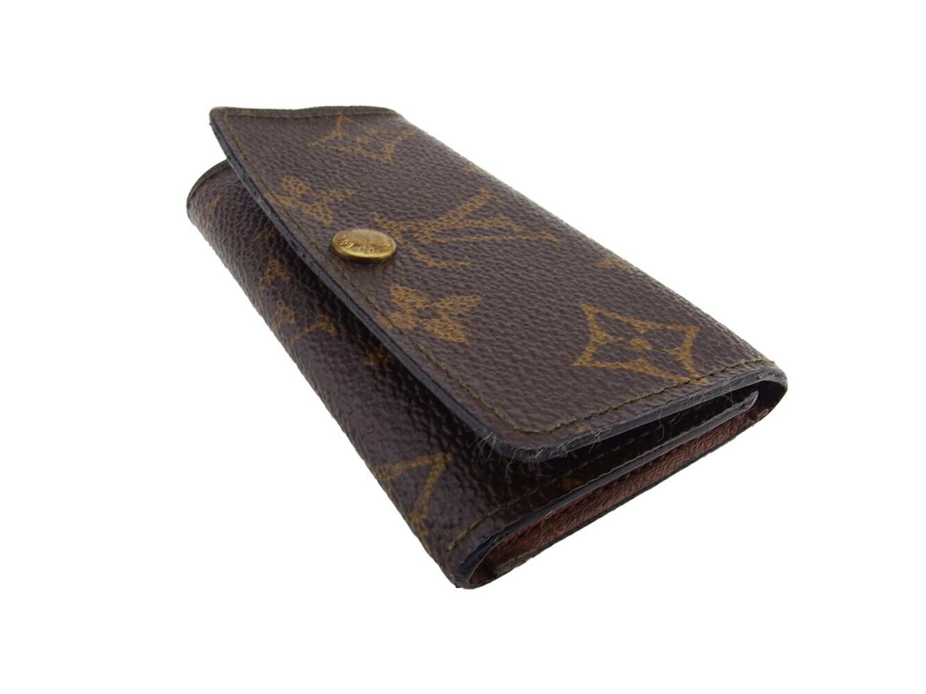 LOUIS VUITTON Key case Key holder M69517 Brown Monogram