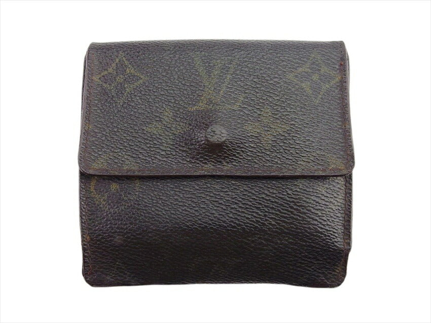 LOUIS VUITTON Bifold Wallet M61652 Brown Porte Monnaie Billets Cartes Credit