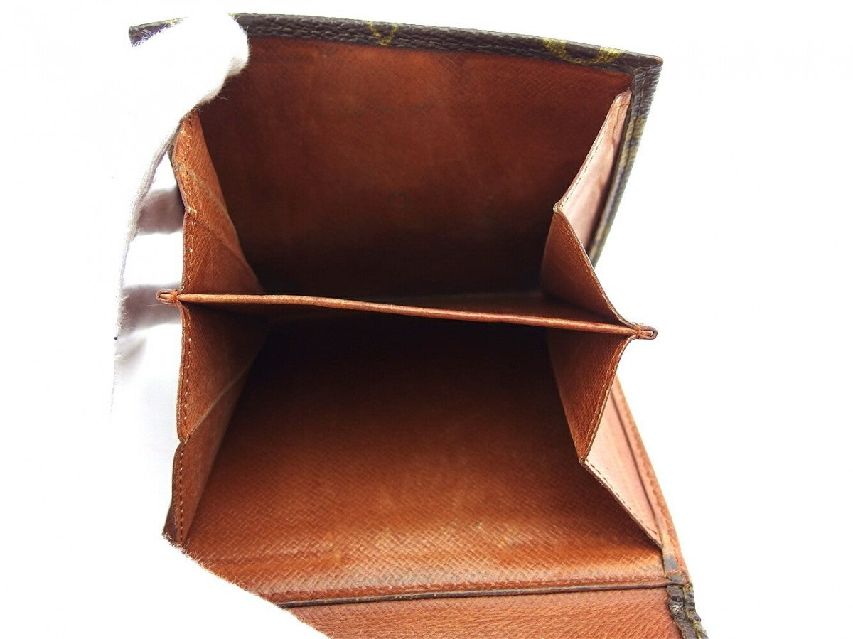 LOUIS VUITTON Bifold Wallet Dark brown brown