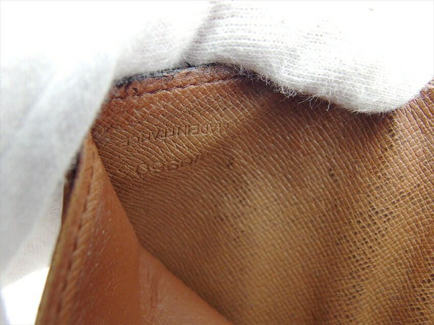 LOUIS VUITTON Bifold Wallet M61665 Brown Porte Billets Cartes Crdit Monet