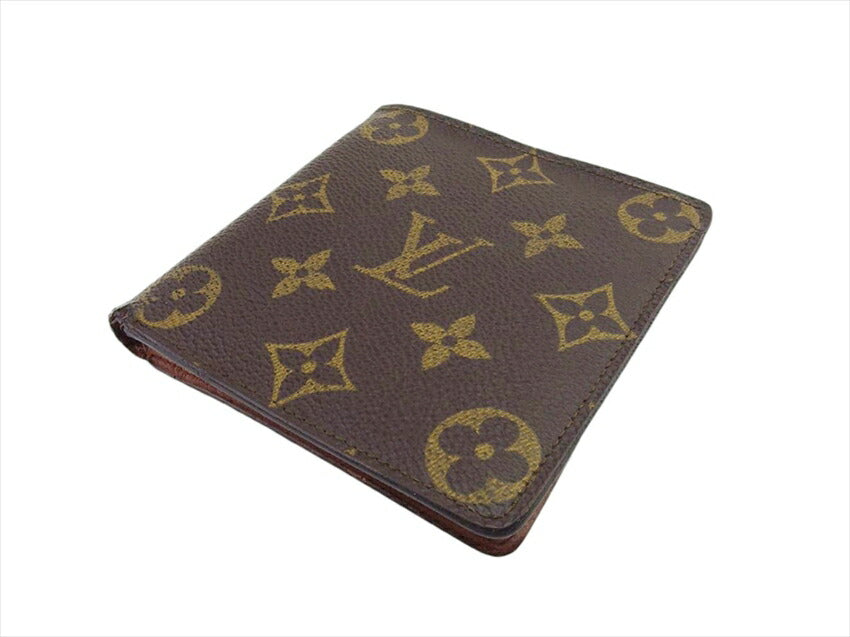 LOUIS VUITTON Bifold Wallet M61665 Brown Porte Billets Cartes Crdit Monet
