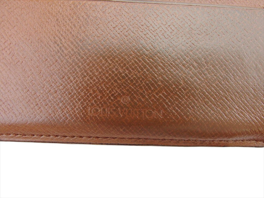 LOUIS VUITTON Bifold Wallet M61665 Brown Porte Billets Cartes Crdit Monet
