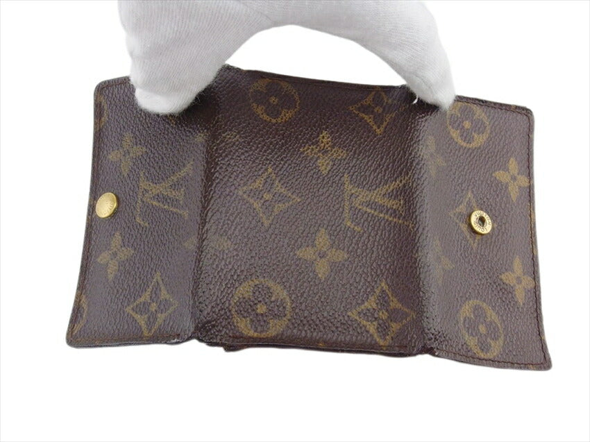 LOUIS VUITTON Key case Key holder M62630 Brown beige gold Multicles6