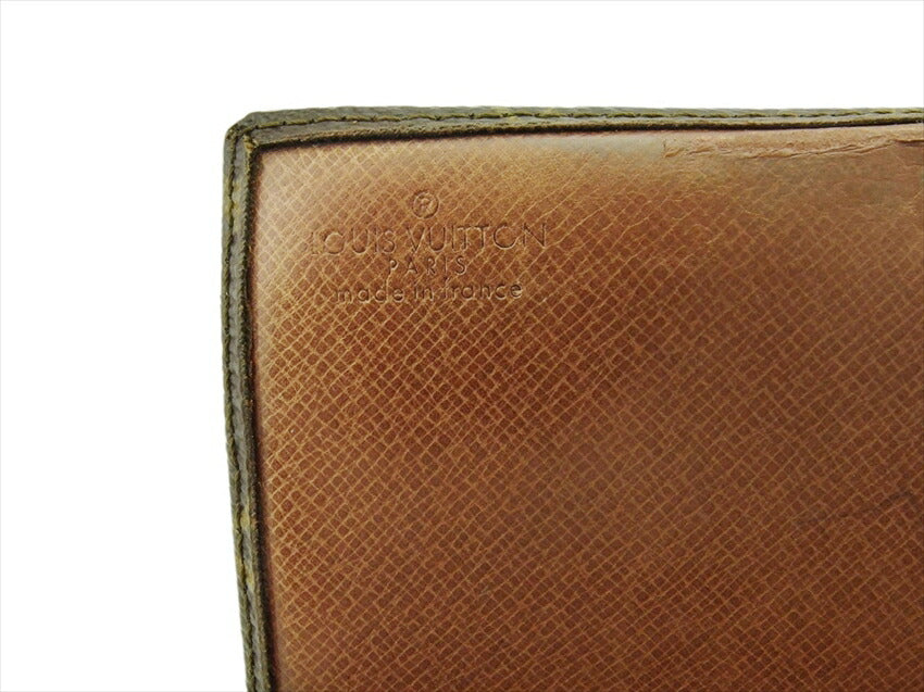LOUIS VUITTON Long Wallet Purse M61730 Brown beige gold Porte Monnaie-Viet-Trésors (old)