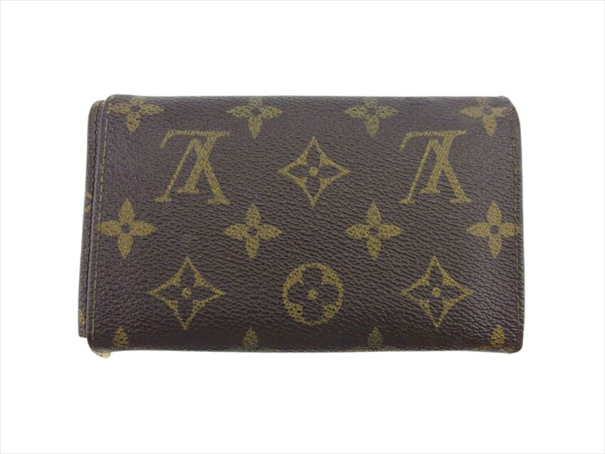 LOUIS VUITTON Long Wallet Purse M61730 Brown beige gold Porte Monnaie-Viet-Trésors (old)