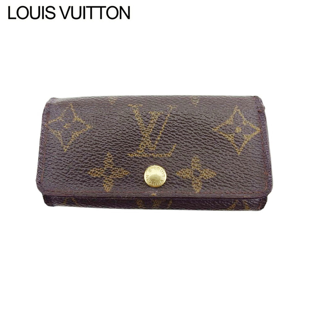 LOUIS VUITTON Key case Key holder M62631 Brown Multicles4