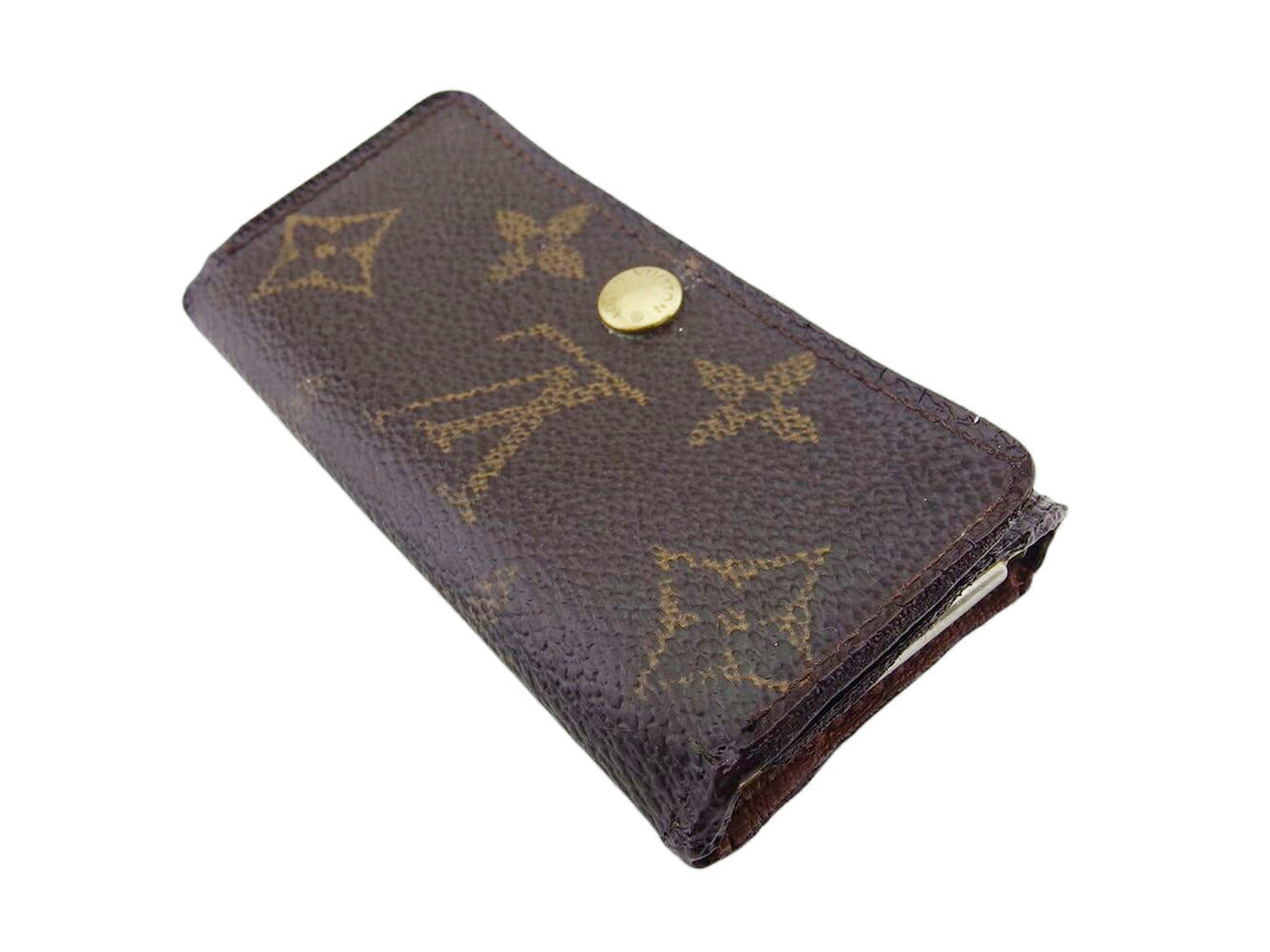 LOUIS VUITTON Key case Key holder M62631 Brown Multicles4