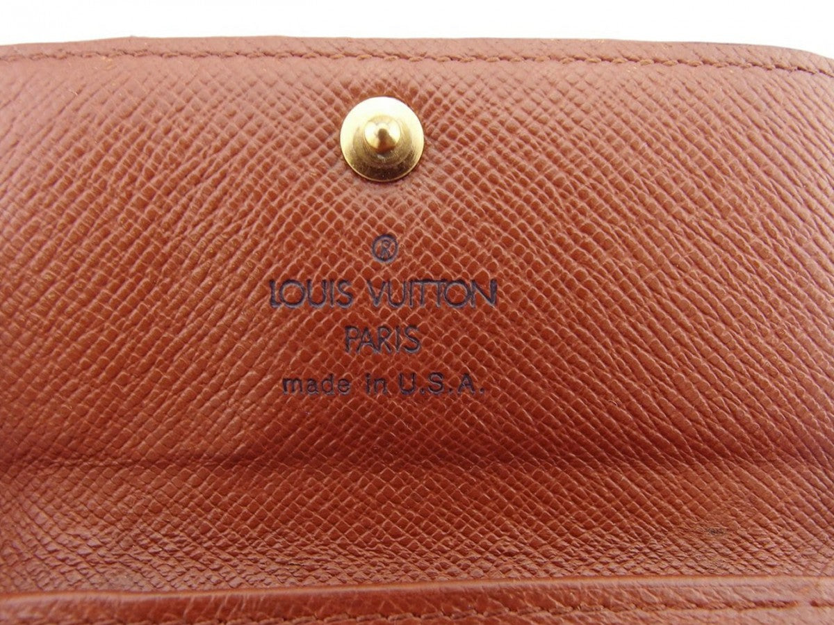 LOUIS VUITTON Key case Key holder M62631 Brown Multicles4