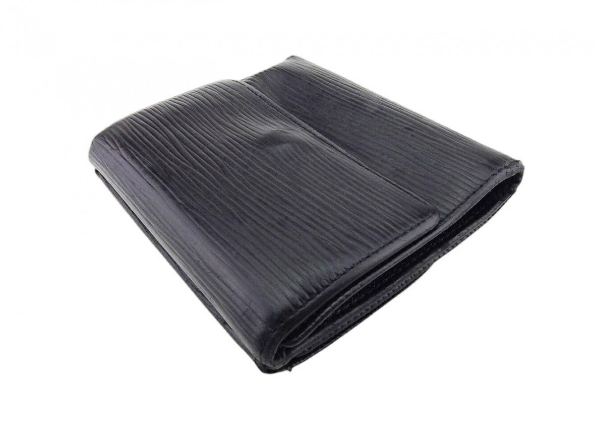 LOUIS VUITTON Bifold Wallet M63482 Noir Porte Monnaie Billets Cartes Credit