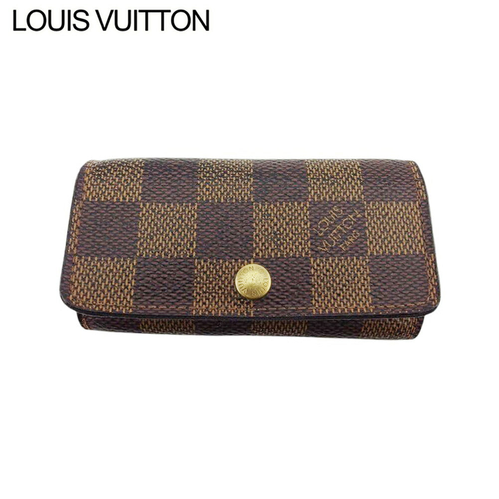 LOUIS VUITTON Key case Key holder N62631 Ebene (brown type) Multicles4