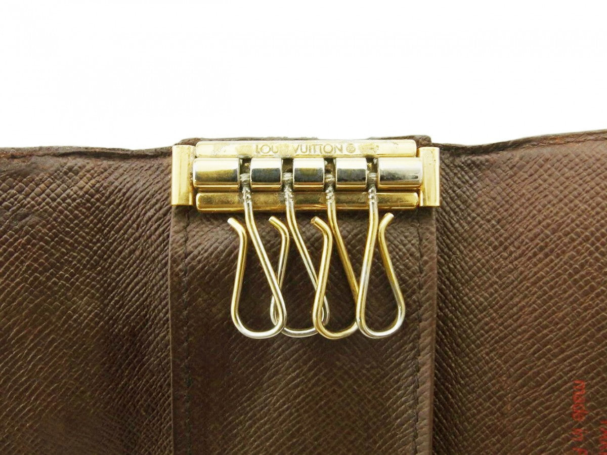 LOUIS VUITTON Key case Key holder N62631 Ebene (brown type) Multicles4