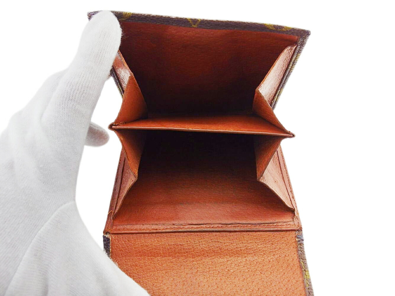 LOUIS VUITTON Bifold Wallet Brown Portonebi (old type)