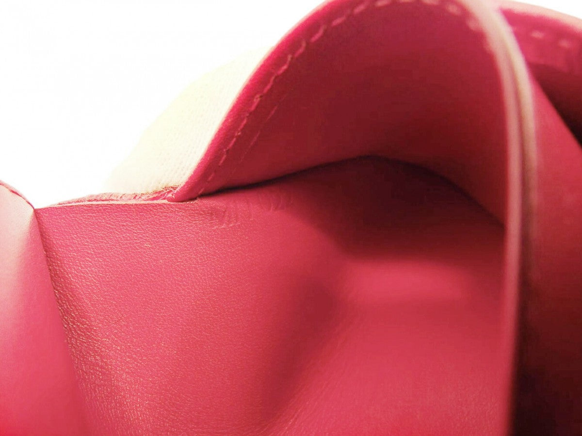 LOUIS VUITTON Bifold Wallet M91980 Pomdomur (Red) Portomonet Vievienova