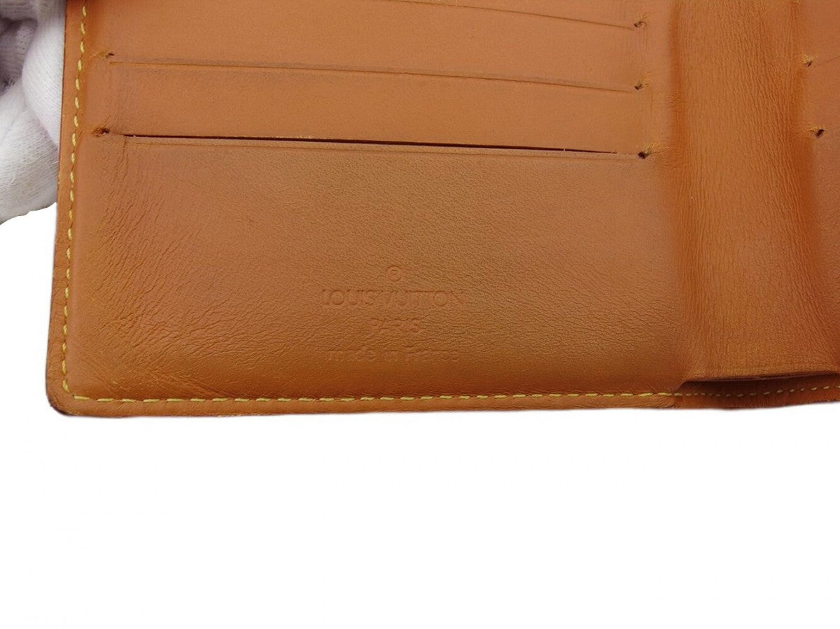 LOUIS VUITTON Bill Compartment M85015 Taba (Brown) Porto Pierre 6Cartes Crdit