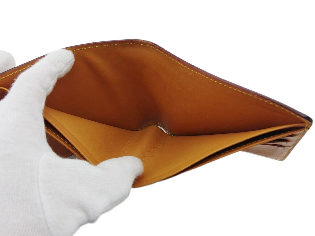 LOUIS VUITTON Bill Compartment M85015 Taba (Brown) Porto Pierre 6Cartes Crdit