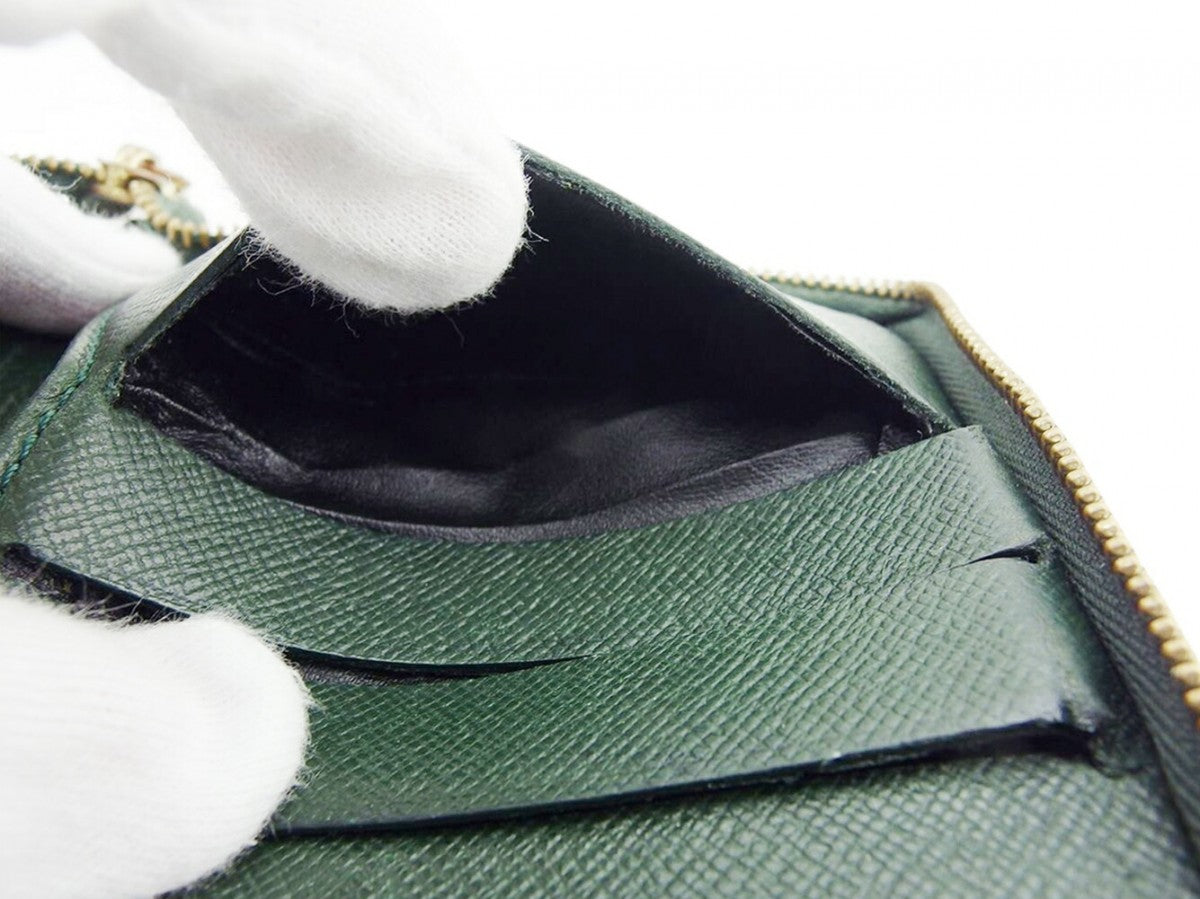 LOUIS VUITTON Bifold Wallet M30674 green Porte Billets Moneshup