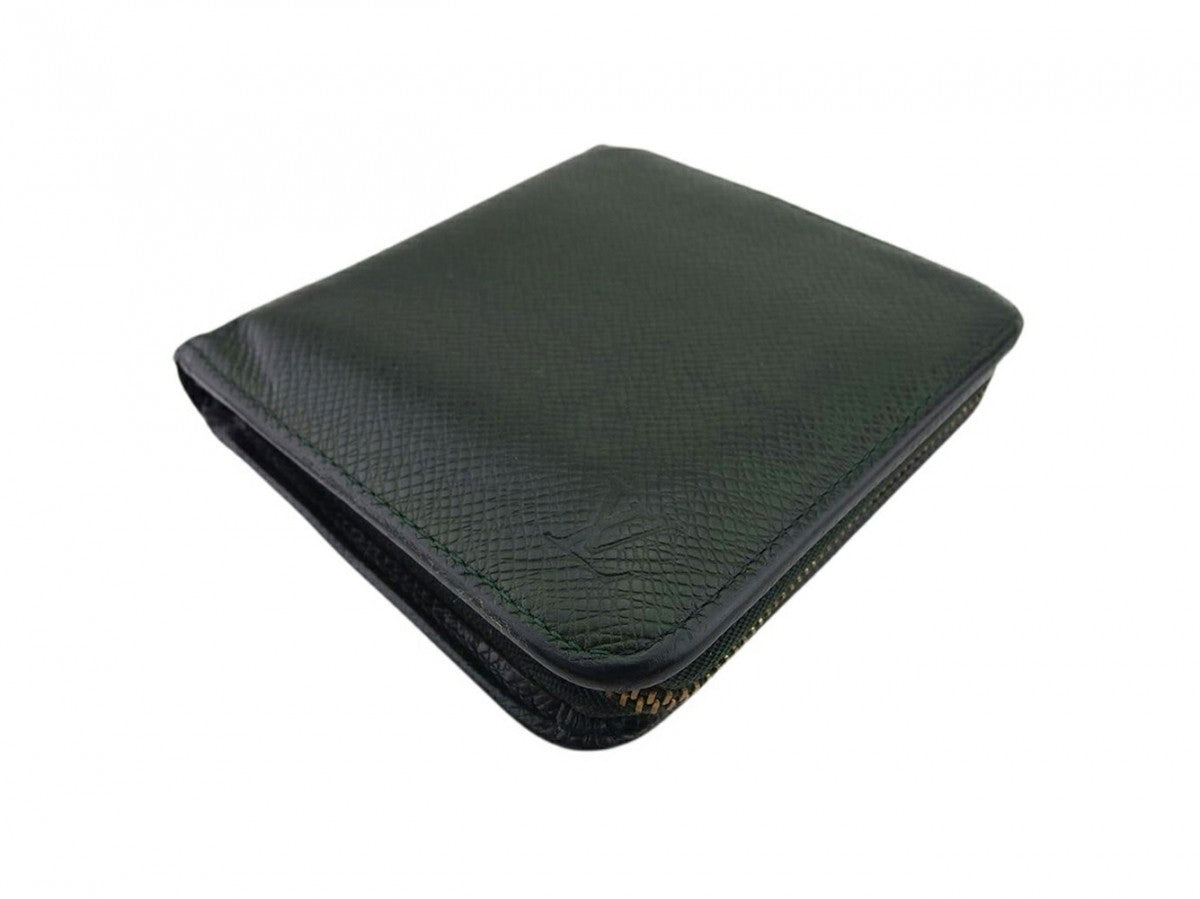 LOUIS VUITTON Bifold Wallet M30674 green Porte Billets Moneshup