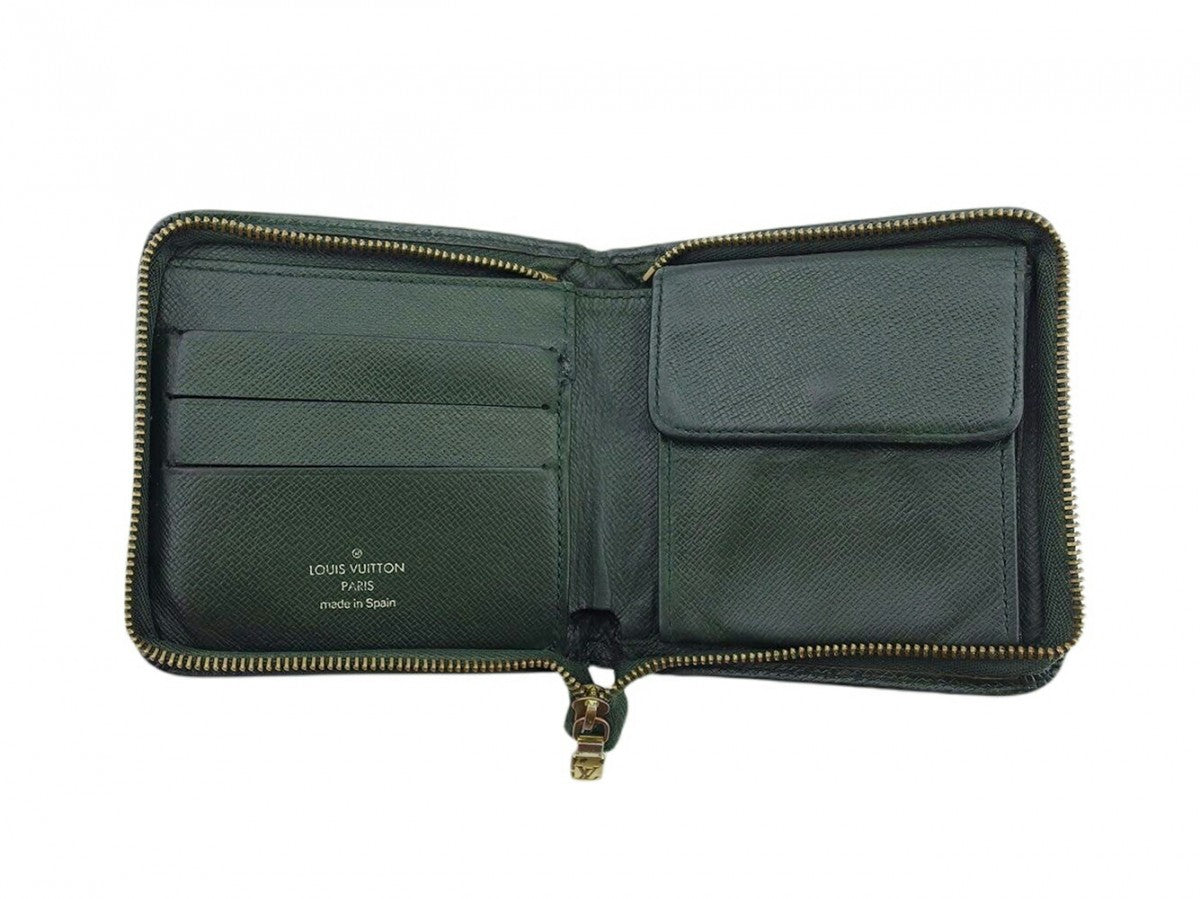 LOUIS VUITTON Bifold Wallet M30674 green Porte Billets Moneshup