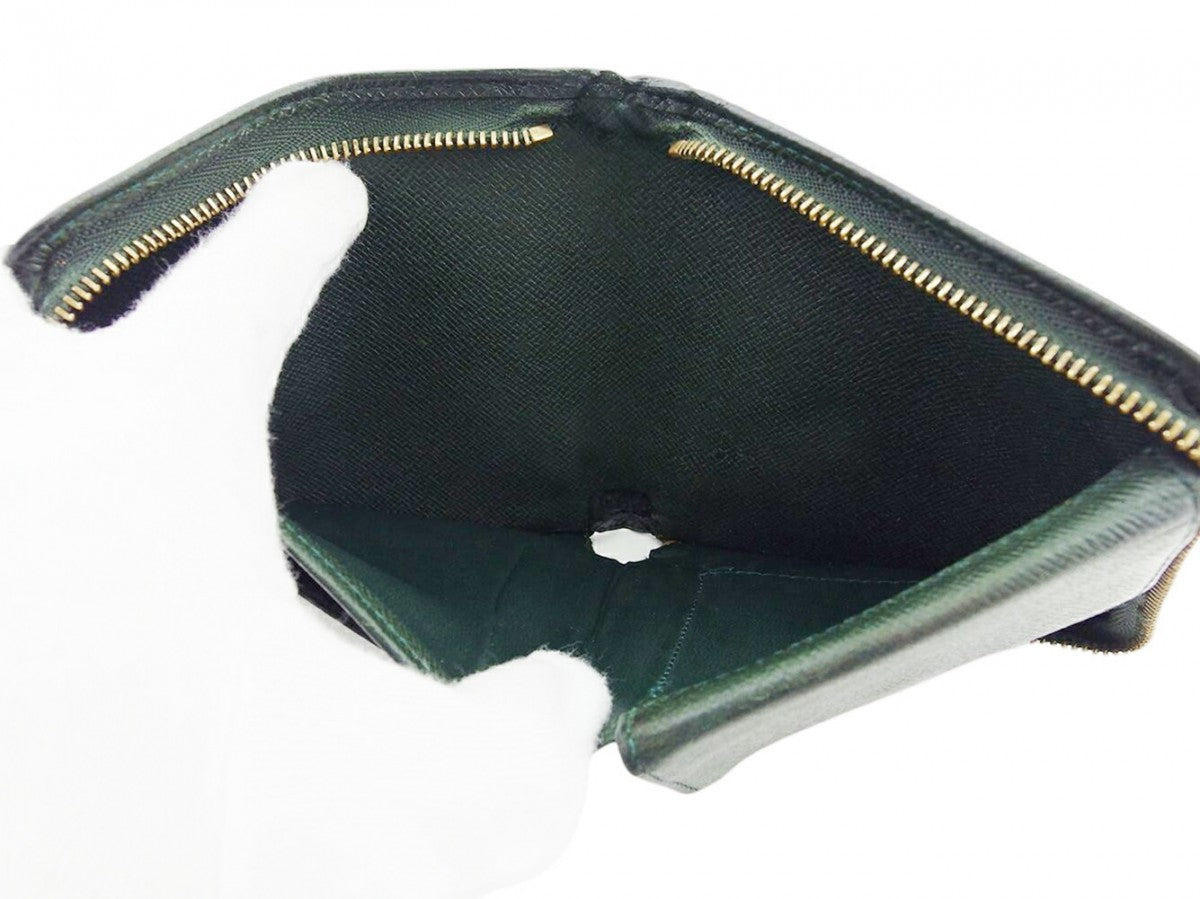 LOUIS VUITTON Bifold Wallet M30674 green Porte Billets Moneshup