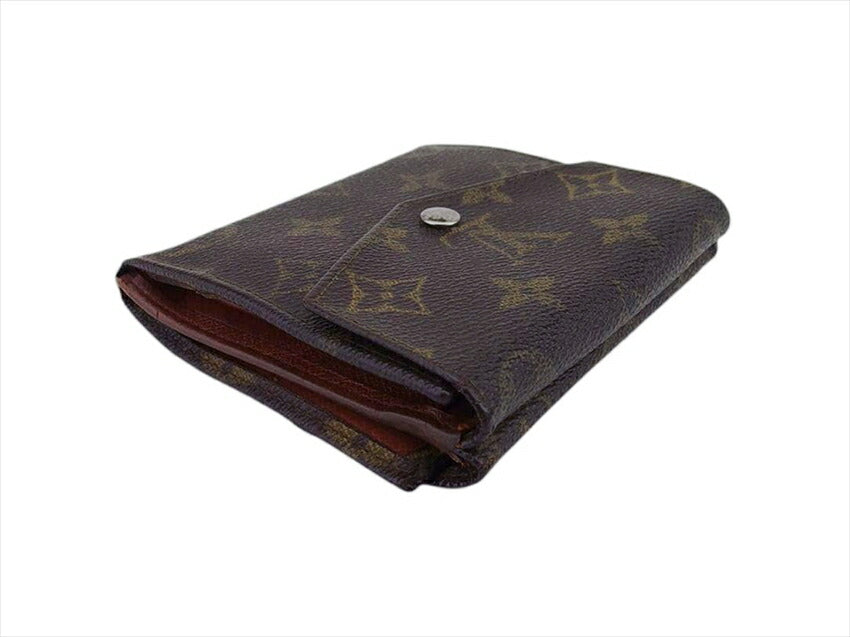 LOUIS VUITTON Bifold Wallet M61660 Brown Old Bolt-Monnebier