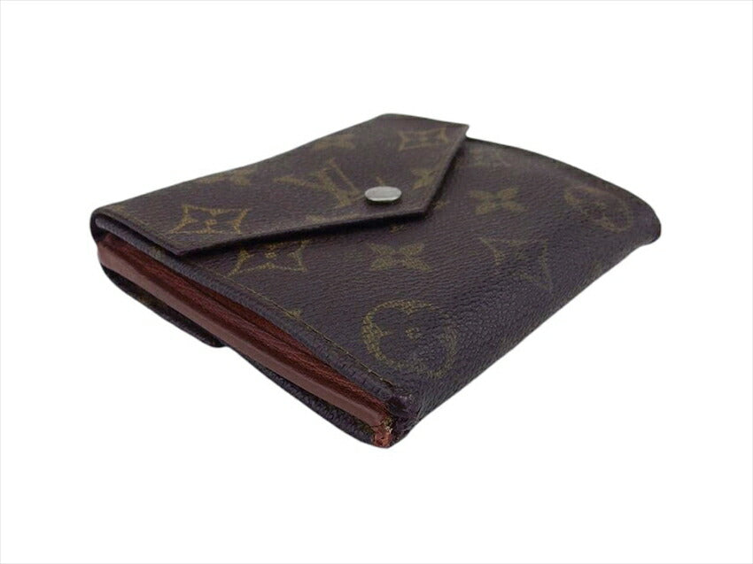 LOUIS VUITTON Bifold Wallet M61660 Brown Old Bolt-Monnebier