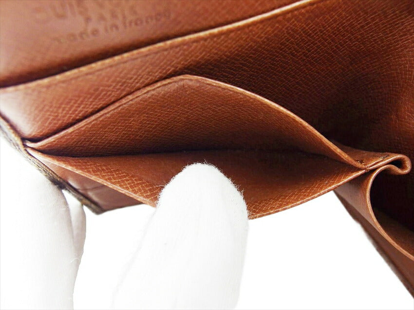 LOUIS VUITTON Bifold Wallet M61660 Brown Old Bolt-Monnebier