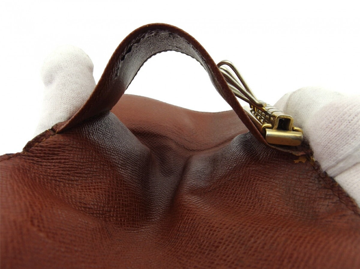LOUIS VUITTON Key case Key holder M62630 Brown beige gold Multicles6