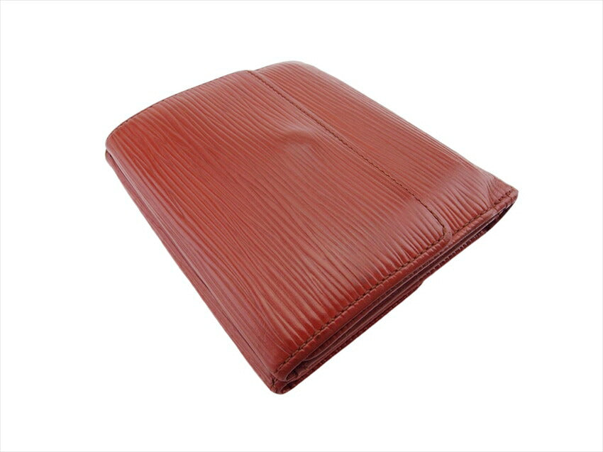 LOUIS VUITTON Bifold Wallet M06093 Kenya Brown Portefeuille Elise