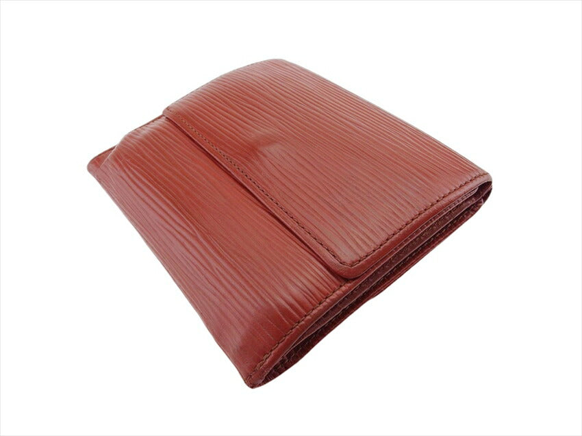 LOUIS VUITTON Bifold Wallet M06093 Kenya Brown Portefeuille Elise