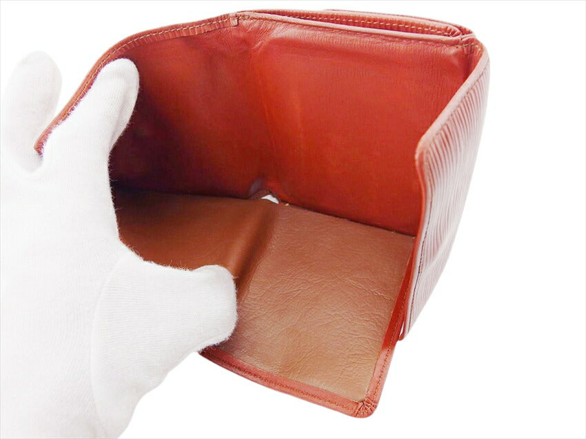 LOUIS VUITTON Bifold Wallet M06093 Kenya Brown Portefeuille Elise